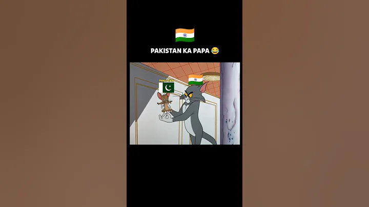 India Pakistan war 🇮🇳💥🇵🇰 Tom and Jerry version