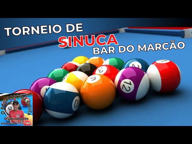 Finais do torneio de sinuca de Aparecida de Goiânia! 