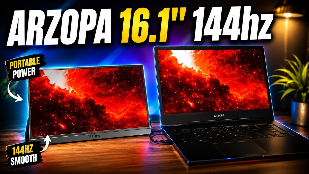 Màn hình di động ARZOPA Z1FC 16.1 inch FHD 144Hz IPS