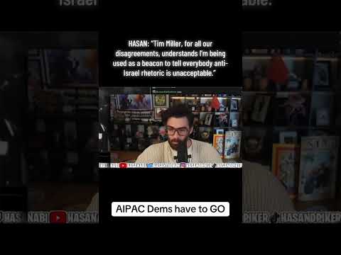 AIPAC Dems have to GO #duet #hasanpiker #bulwark #timmiller #AIPAC #democrats #israel #zionists