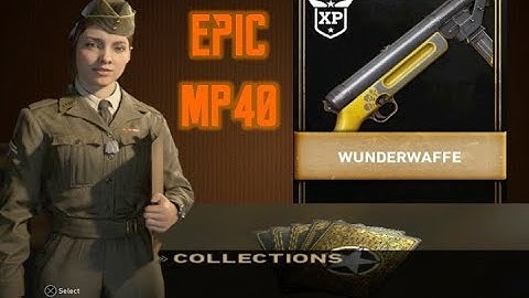 My First Completed Collection Item EPIC MP40 - WunderWaffe
