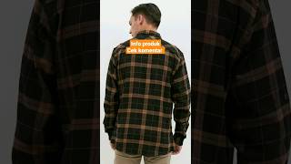 Kemeja Pria Flannel Panjang Coklat 1901A M231 #racunshopee