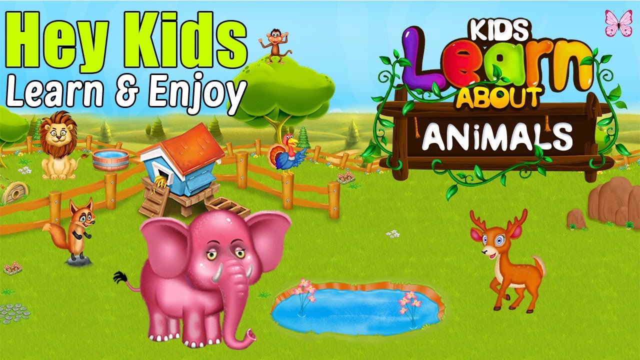 Kids Learn About Animals || Let's Learn about Animals || Learn Animals ...