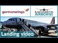 GERMANWINGS - Airbus A320 Cologne landing