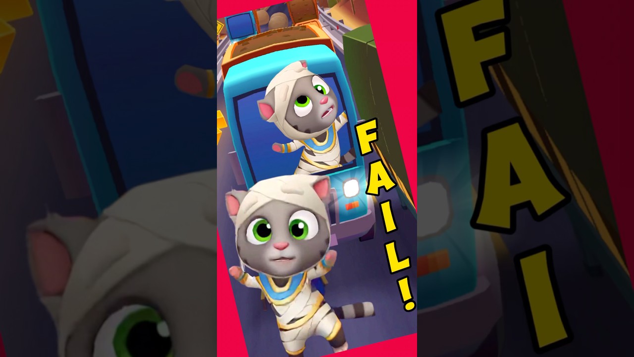 Talking Mummy Tom Gold Run Funny Fails – Epic Fails Compilation!