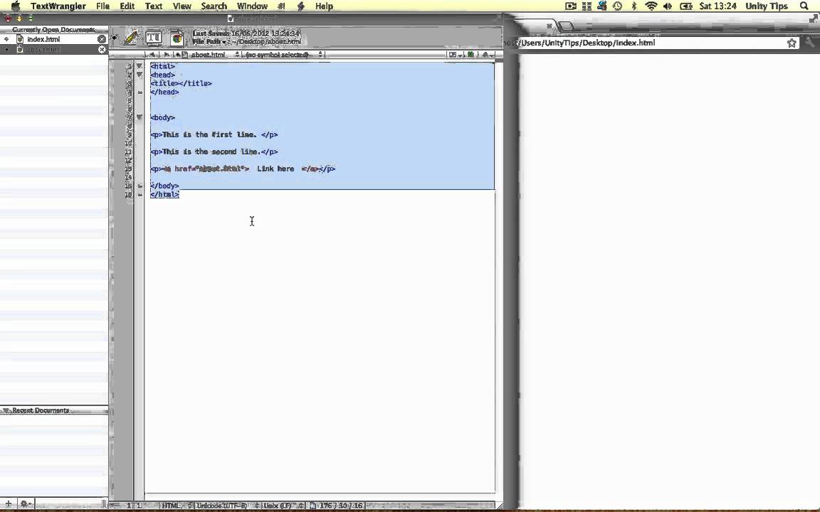 HTML Crash Course [2] Line Breaks and Links YouTube