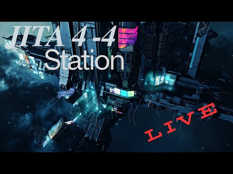 JITA LIVE!!..Watch Jita 4-4 Station: EVE Online' s Iconic Marketplace (Includes Gankers) #eveonline.