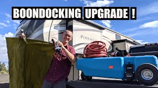 Portable RV Waste Tank Freshwater Tank and Pumps