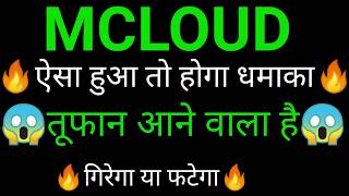 MCLOUD share 🔥✅ | MCLOUD share latest news today | MCLOUD share news | MCLOUD