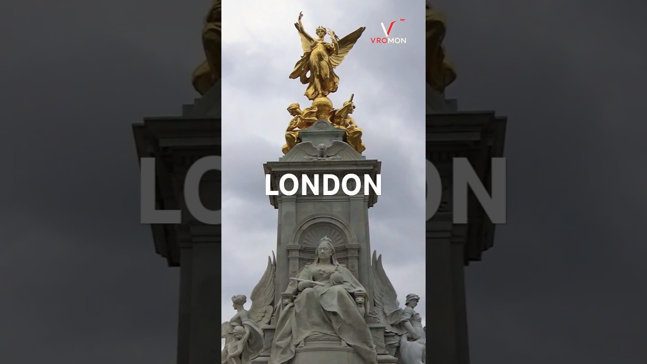 Beautiful Statue Of Queen Victoria | Statues In Front Of Buckingham Palace London