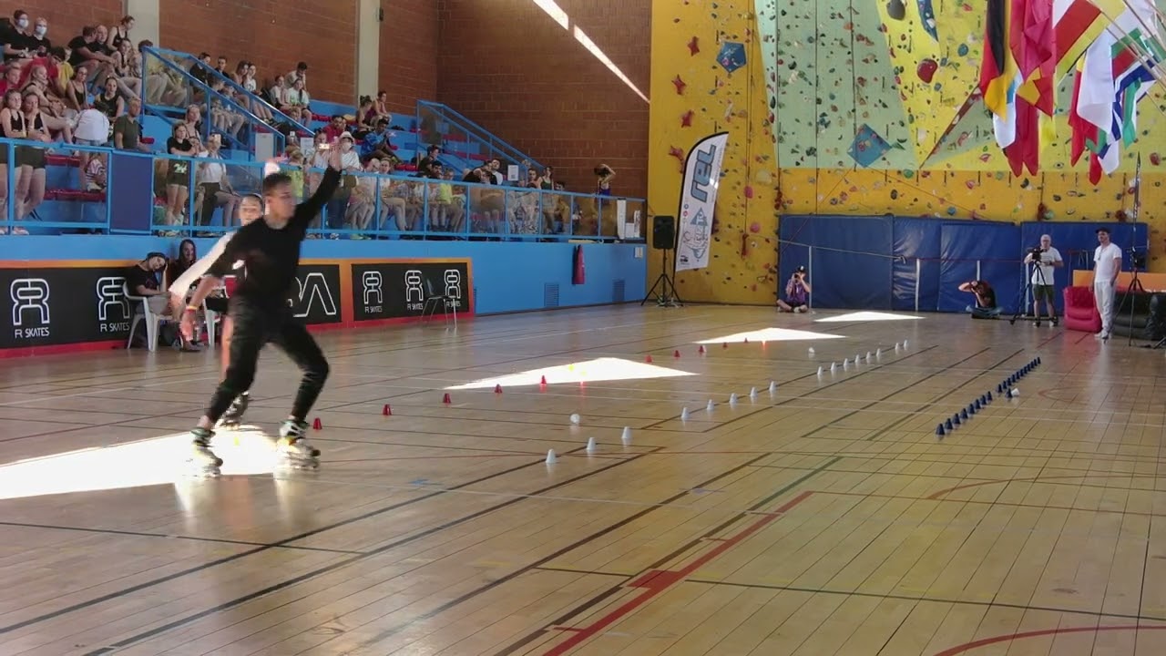 2022 PSWC Pair Slalom 5th (ESP)Nelson Caro Carlos / (ROU)Muntean Alexandra-Mihaela