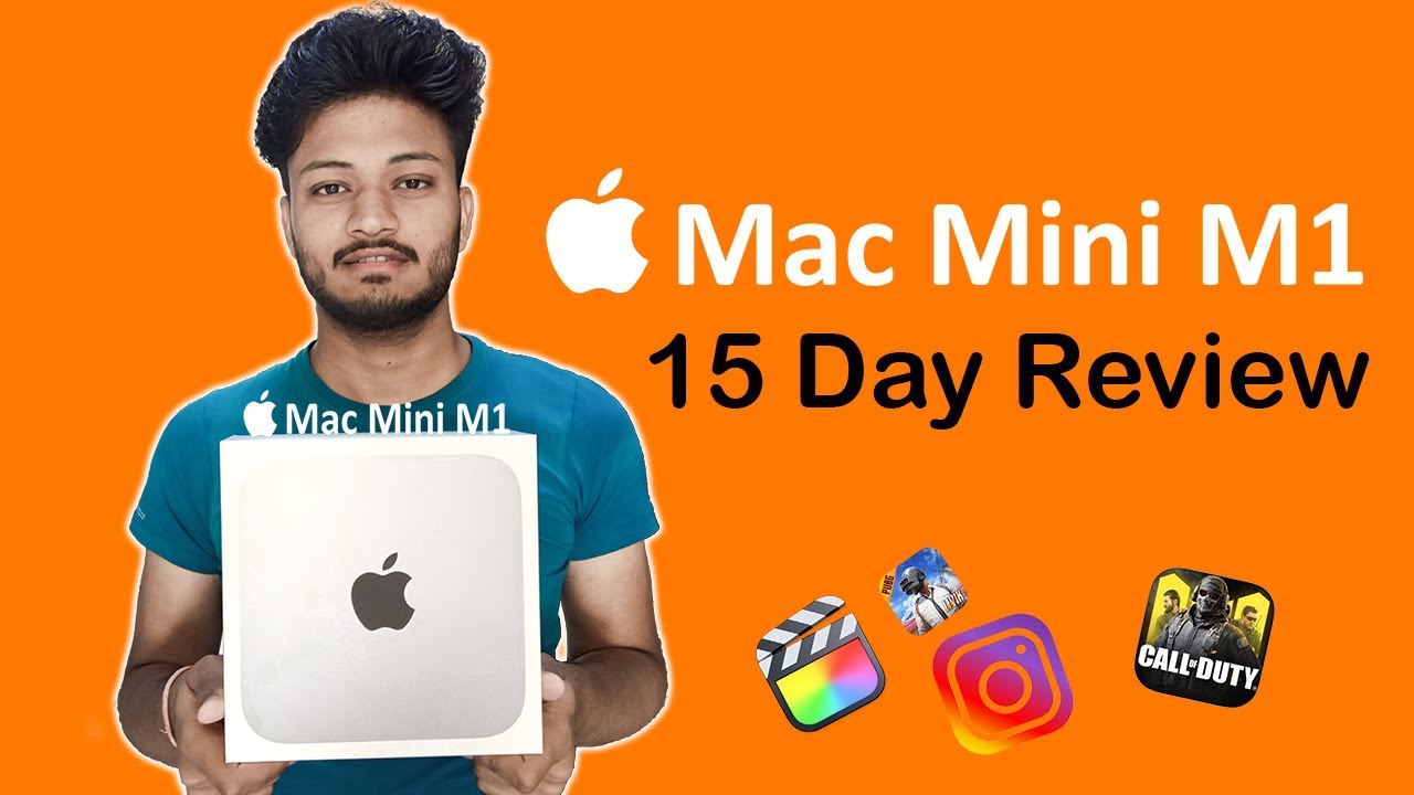 Mac Mini M1 Review In Hindi | Unboxing, Gaming and video editing Test ...