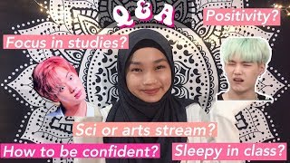 HOW TO BE CONFIDENT / SPM SCIENCE OR ARTS STREAM? KPOP? (Q & A part 1) // IRDINA HANI screenshot 4