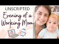 Unscripted Working Mom Evening Routine as a YouTuber | Relactation and COVID? | Tired Mom