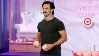 Milo Ventimiglia Strips Down for the Splash Tank