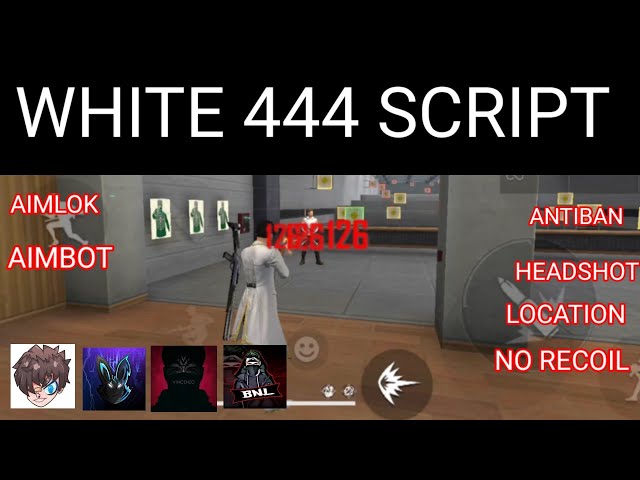 HEADSHOT HACK FREE FIRE NO BAN WHITE 444 SCRIPT || FFH4X || RAISTAR EXPOSED🤬|| ONLY HEADSHOT class=