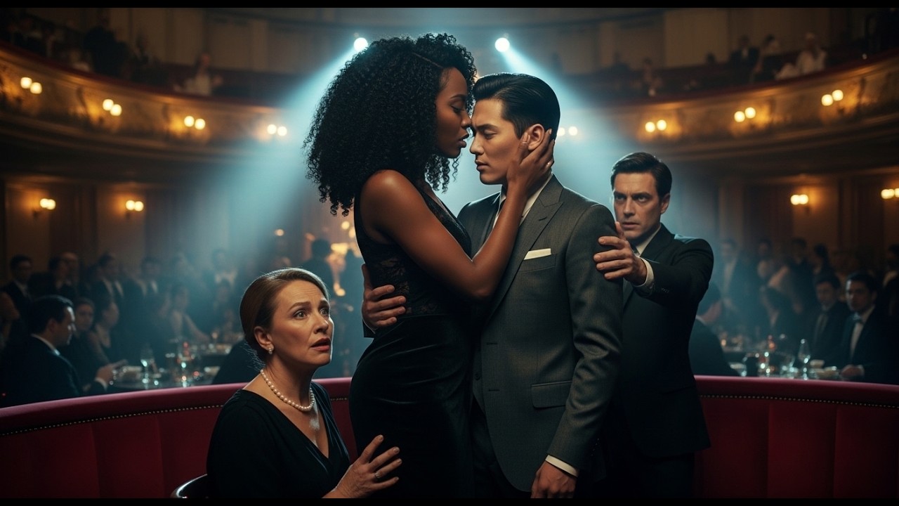 How big is it down there? - The black stripper asked the Korean Mafia Boss