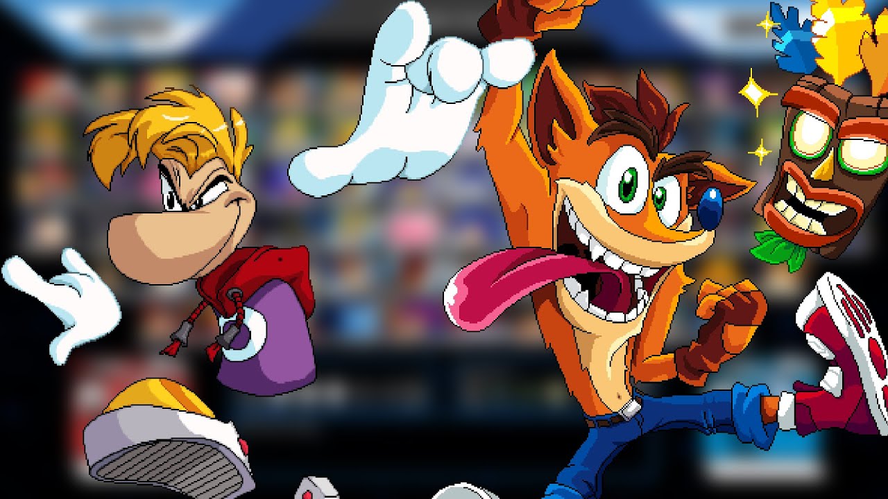 Super Smash Bros Crusade - Demo 0.9.5 Classic Mode (Rayman & Crash)