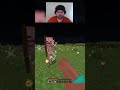 Killing a bedrock skeleton unarmed in minecraft day 92 #shorts #viralshorts