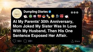 At My Parents' 30th Anniversary, Mom Joked My Sister Was In Love With My Husband.