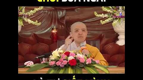 Chơi bùa ngải là tự giết mình-Ni Sư Thích Nữ Hương Nhũ thuyết giảng