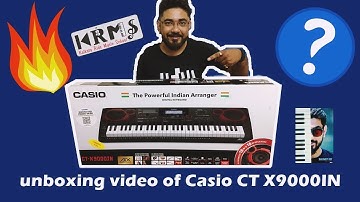 CASIO CT-X9000IN | Keyboard Unboxing | SAYANDIP ROY | KRMS