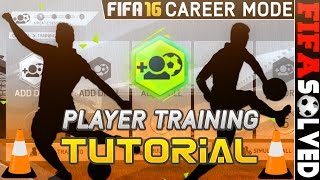 FIFA 16 Career Mode Player Training Solved screenshot 5