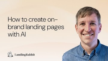 How to create on-brand SaaS landing pages with AI