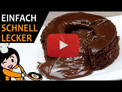 Schokoladen Lava Kuchen - Rezept Videos