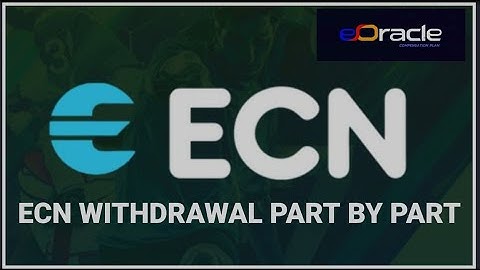 ECN withdrawals in April/May/June