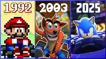 The Evolution of Kart Racers [1992 - 2025]