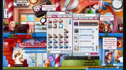 Maplestory Boomerang Step 20 & 30