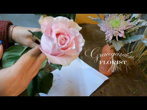 Glitter rose tutorial ✨ #glitterroses #glitterrosetutorial #glitterros