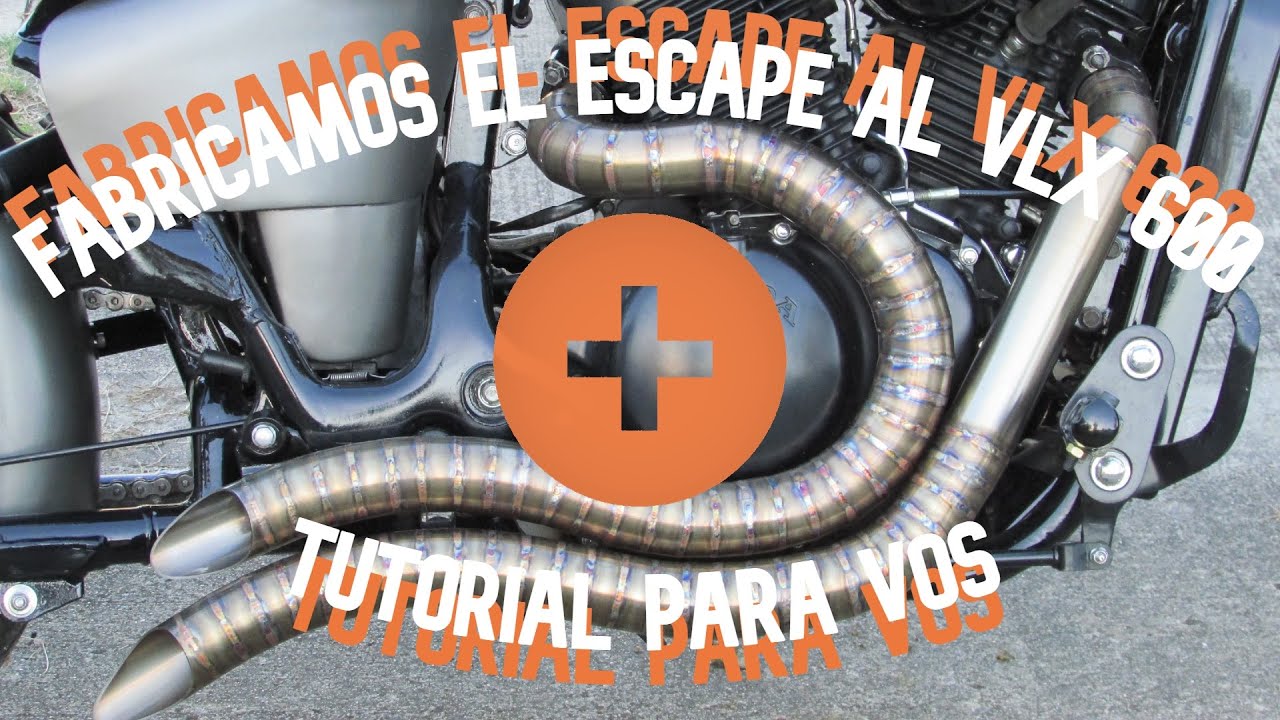 VLX 600 fabricamos los escapes en INOX!!!!🔥🔥 mas un tutorial de como fabricar unos PEDALINES!!! 😲👌💯