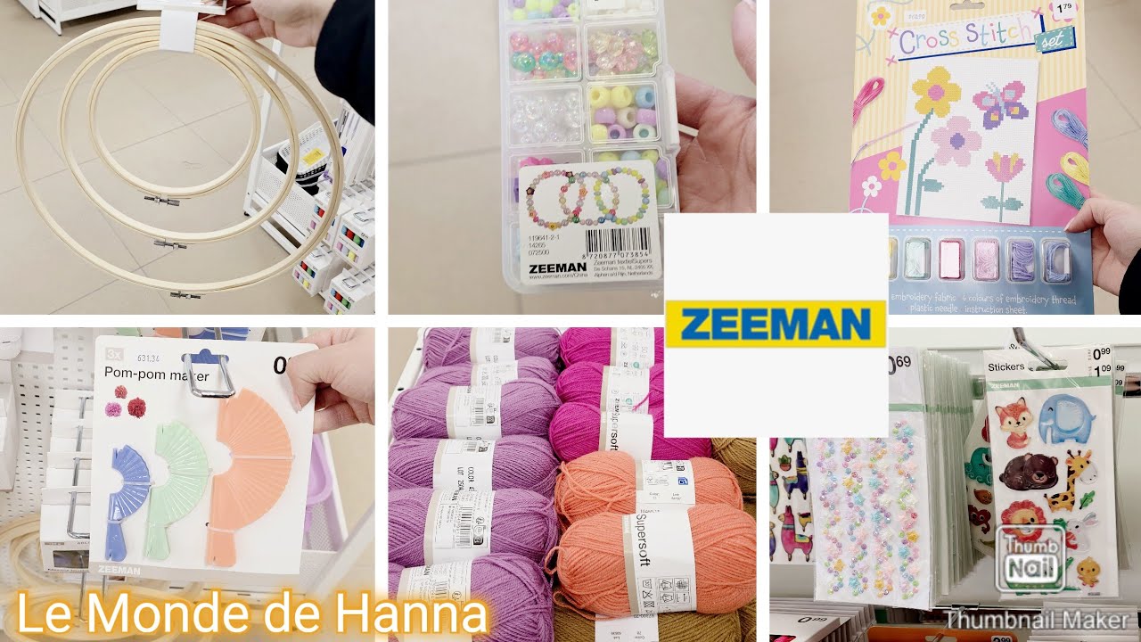 ZEEMAN ARRIVAGE 29-01 LOISIRS CRÉATIFS 