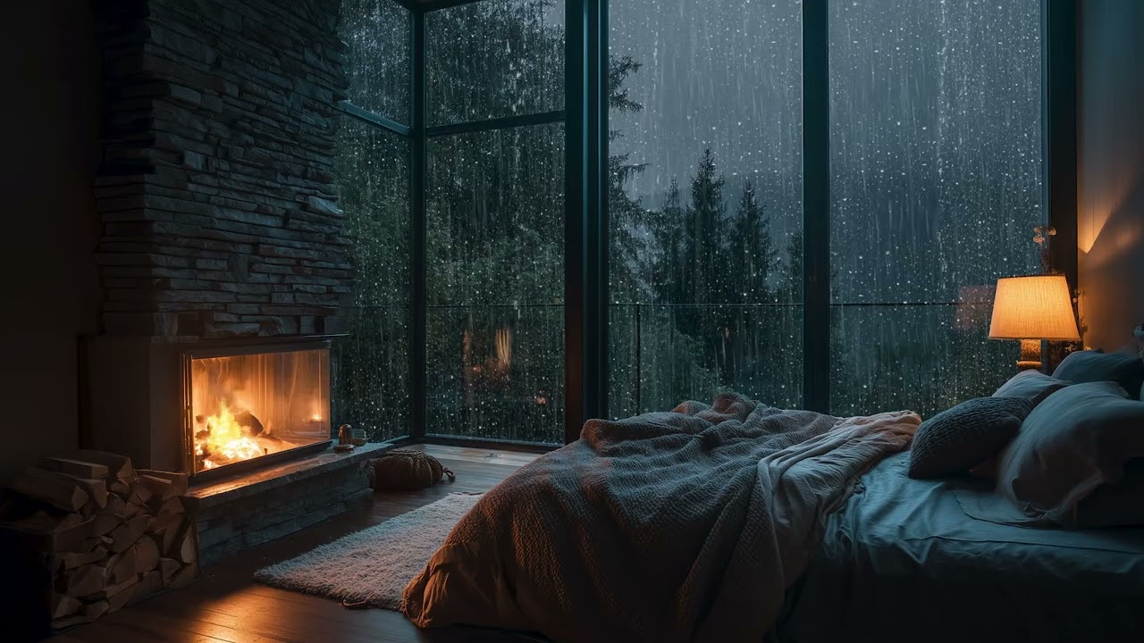 Fall Asleep Fast in 10 Minutes 🌧️ | Rain Sounds & Piano for Deep Sleep and Anxiety Relief