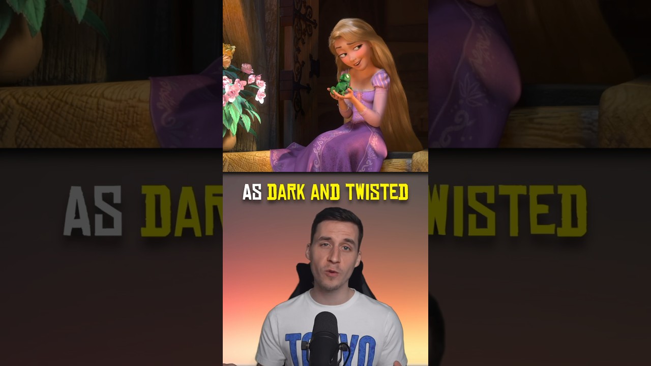 The DISTURBING Rapunzel story Disney stayed SHOCKINGLY FAITHFUL to! 😱🤯 #disneyexplained