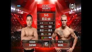 Hussain Bakhsh Safari Vs Pyotr Brg 2019 Fight Night Global