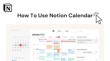 How to Use Notion Calendar