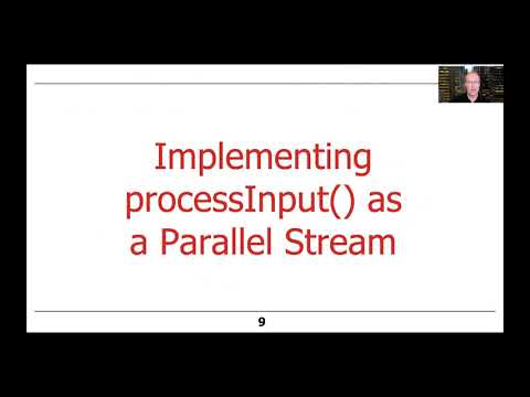 Implementing the Java SearchWithParallelStreams Hook Methods
