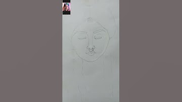 how to draw mallika singh as devi radha#drawing #shorts #radhakrishnaserial#mallikasingh#oilpastel