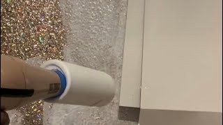 No More Patchy Glitter Walls! Step by Step to an easier, quicker & botch free Glitter Wall