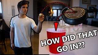 QUARANTINE SHENANIGANS (PONG CHALLENGE)