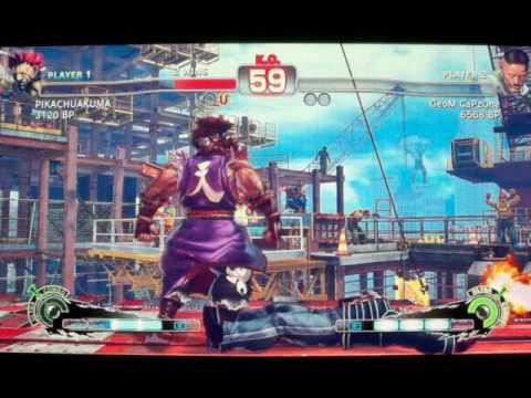 SSFIV ENDLESS BATTLE MATCH JR RODRIGUEZ ( AKUMA ) VS GeoM CaPzOne ( DUDLEY ) ON XBOX 360