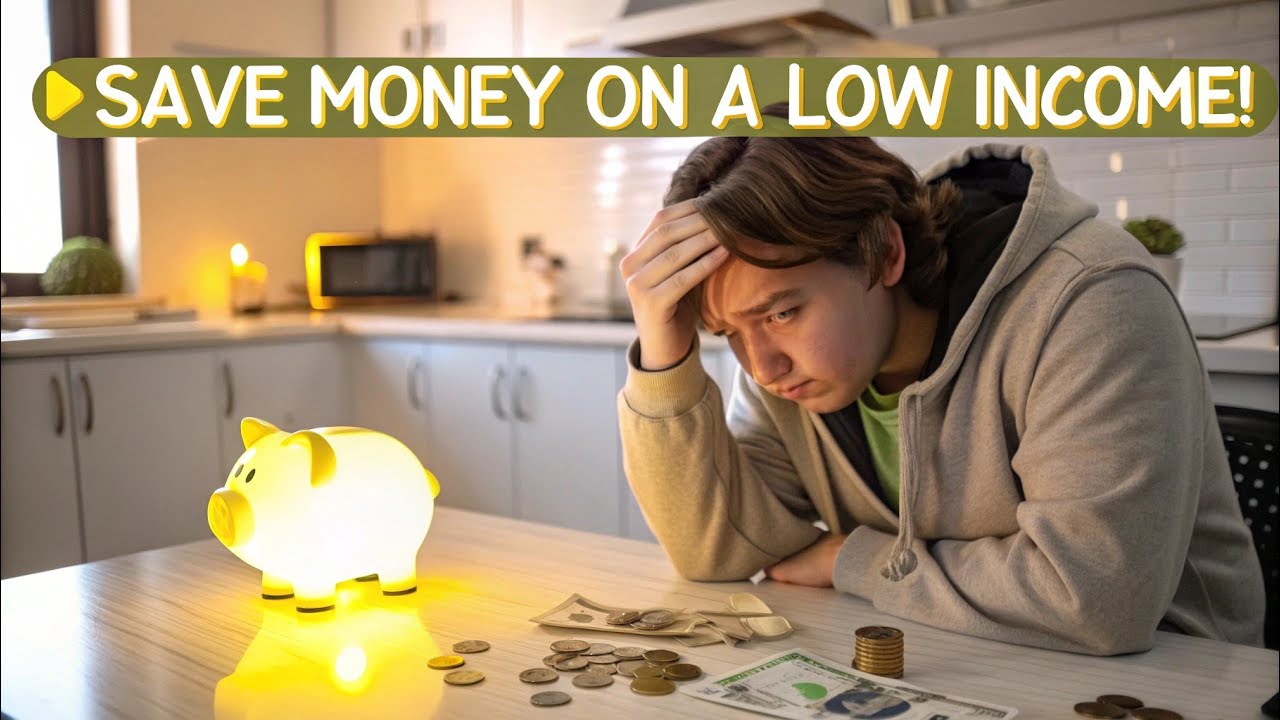How to Save Money on a Low Income - YouTube
