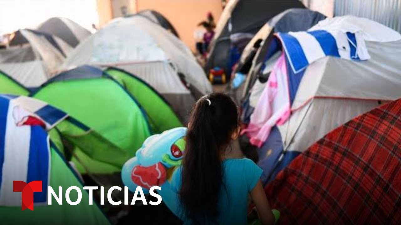 Así reaccionan migrantes en México a noticia sobre Título 42 | Noticias Telemundo