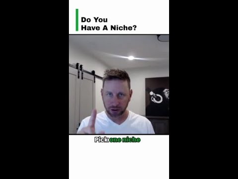 Do You Have a Niche?