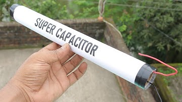 Homemade Super Capacitor Using Alluminium Foil #supercapacitor #techideas