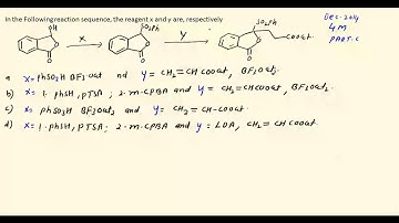17.csir net chemical science december 2014 part c organic chemistry with mechanisms
