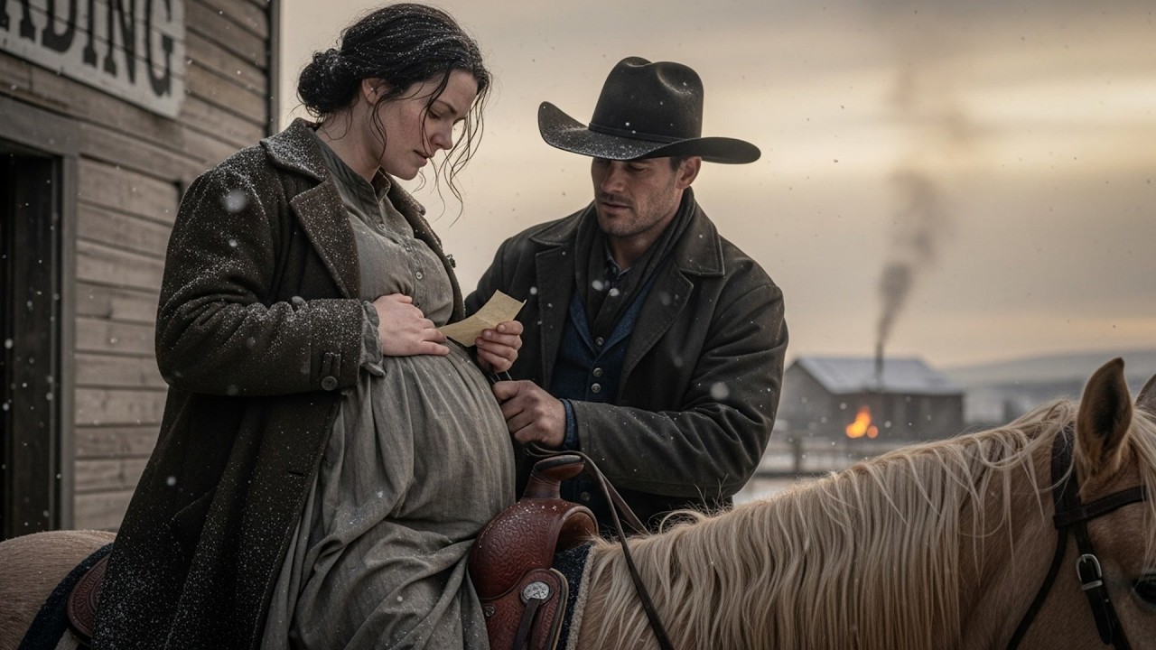 Her Husband Abandoned Her Pregnant In Winter, The Cowboy Took Her In And Raised The Baby